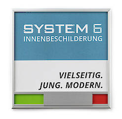 System 6 mit Schieber