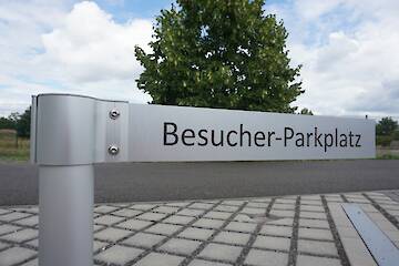 Parkplatzschild Säule 60